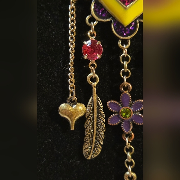 Betsey Johnson Vintage Sacred Heart"Dia De Los Muertos" Collection - Picture 4 of 8